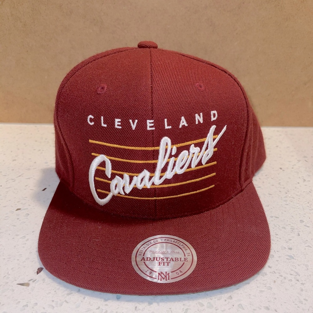Burgundy & yellow cavaliers SnapBack
